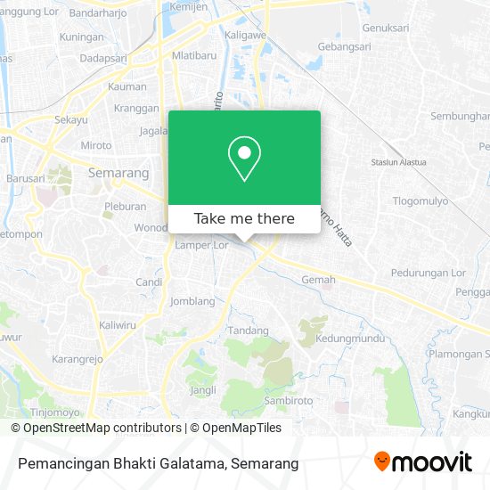 Pemancingan Bhakti Galatama map