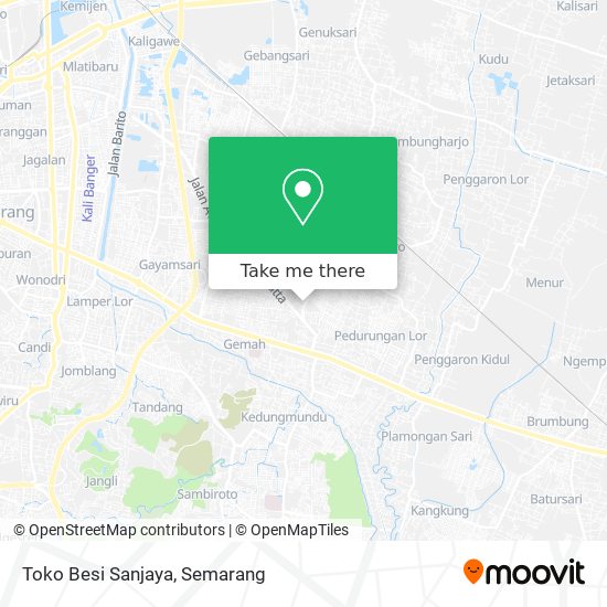 Toko Besi Sanjaya map