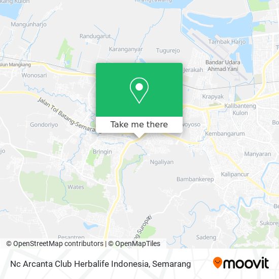 Nc Arcanta Club Herbalife Indonesia map