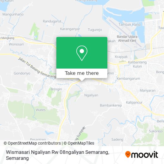 Wismasari Ngaliyan Rw 08ngaliyan Semarang map