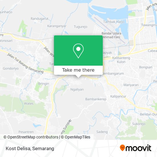 Kost Delisa map