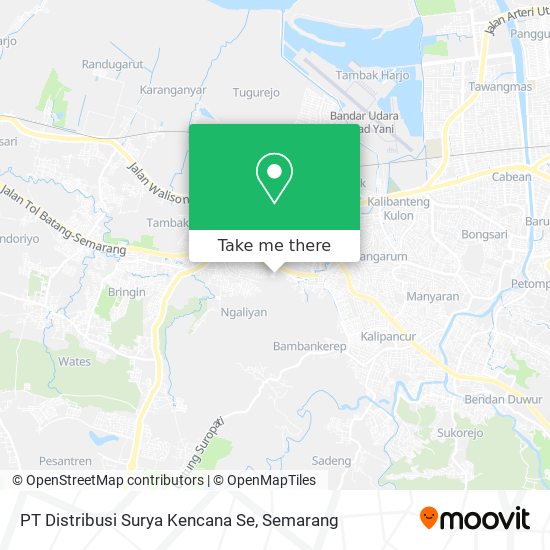 PT Distribusi Surya Kencana Se map