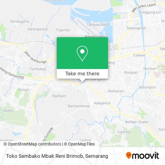 Toko Sembako Mbak Reni Brimob map