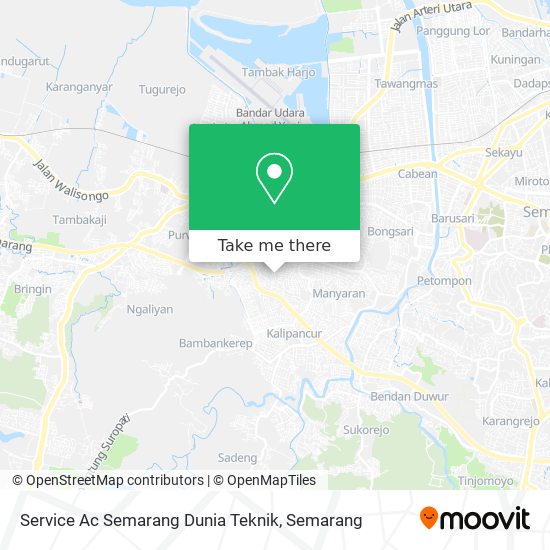 Service Ac Semarang Dunia Teknik map