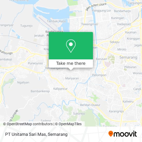 PT Unitama Sari Mas map