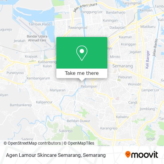 Agen Lamour Skincare Semarang map