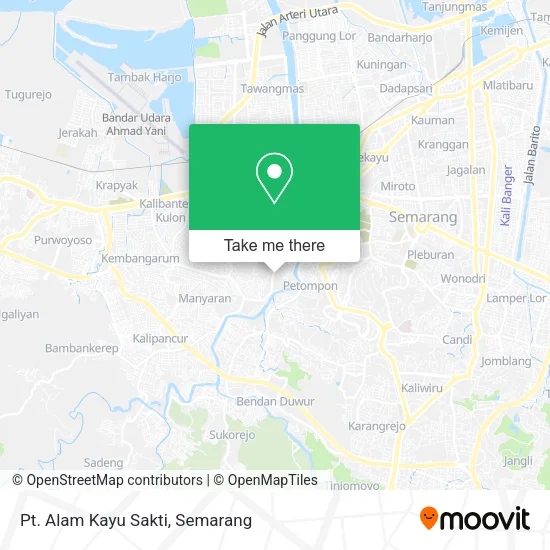 Pt. Alam Kayu Sakti map