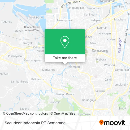Securicor Indonesia PT map