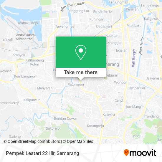 Pempek Lestari 22 Ilir map