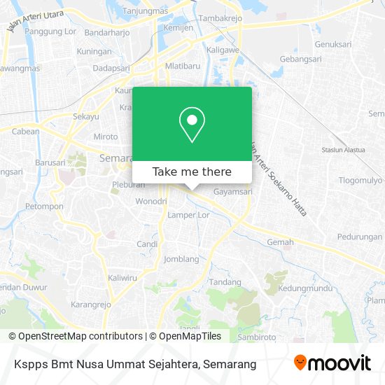 Kspps Bmt Nusa Ummat Sejahtera map
