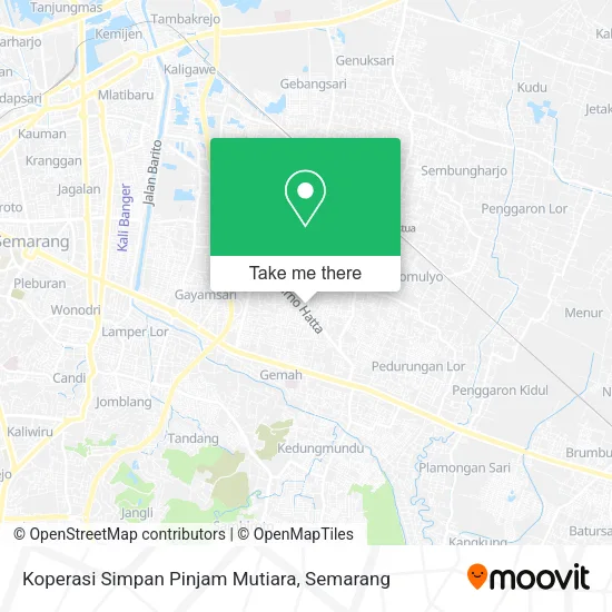 Koperasi Simpan Pinjam Mutiara map