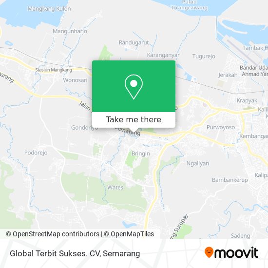 Global Terbit Sukses. CV map