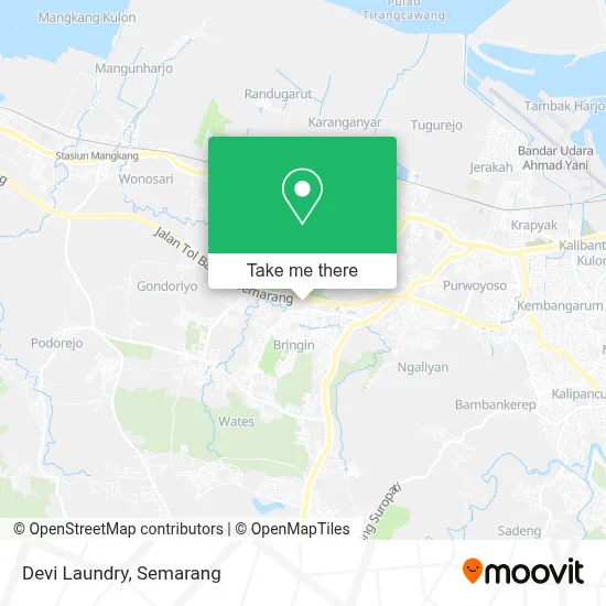 Devi Laundry map