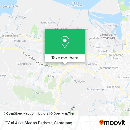 CV al Azka Megah Perkasa map