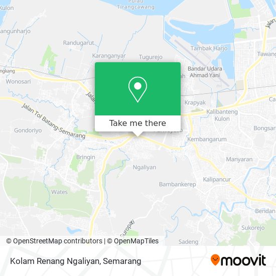 Kolam Renang Ngaliyan map