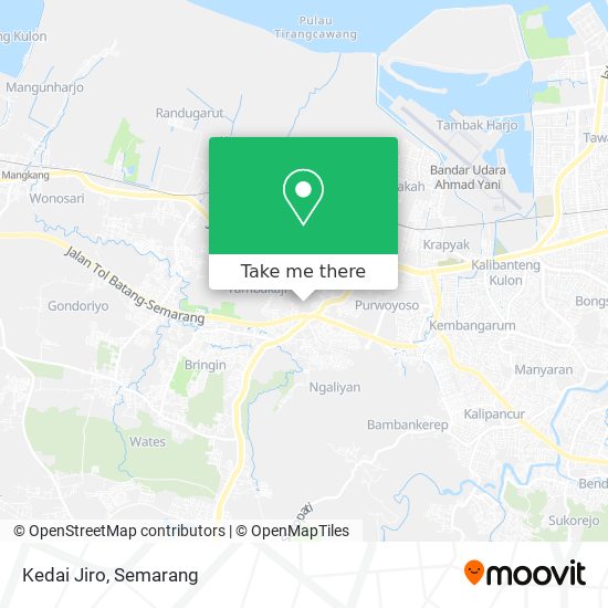 Kedai Jiro map