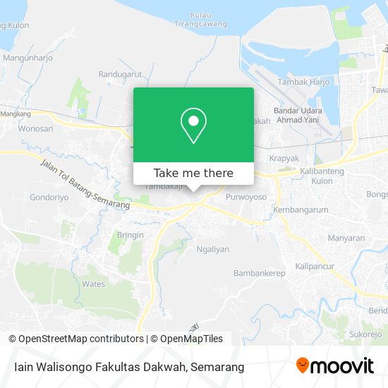 Iain Walisongo Fakultas Dakwah map