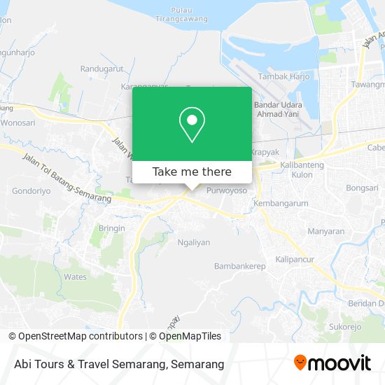 Abi Tours & Travel Semarang map