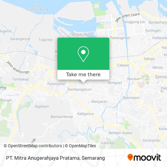 PT. Mitra Anugerahjaya Pratama map