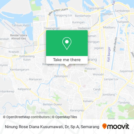Ninung Rose Diana Kusumawati, Dr, Sp.A map