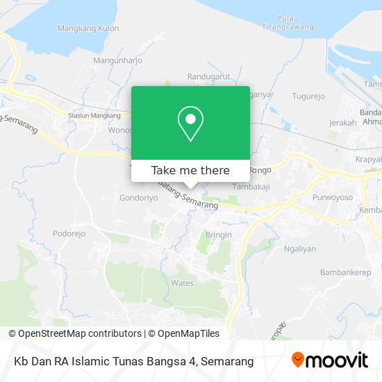 Kb Dan RA Islamic Tunas Bangsa 4 map