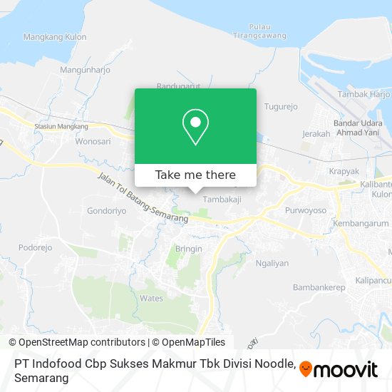 PT Indofood Cbp Sukses Makmur Tbk Divisi Noodle map
