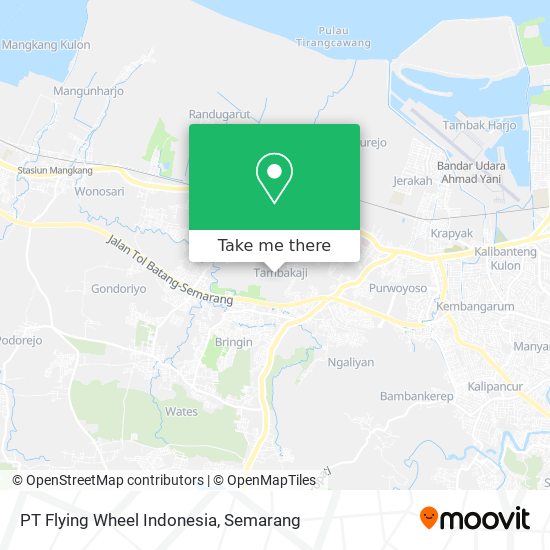 PT Flying Wheel Indonesia map