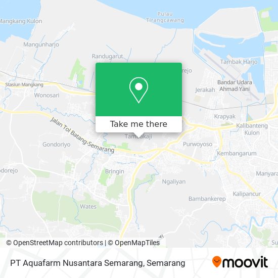 PT Aquafarm Nusantara Semarang map