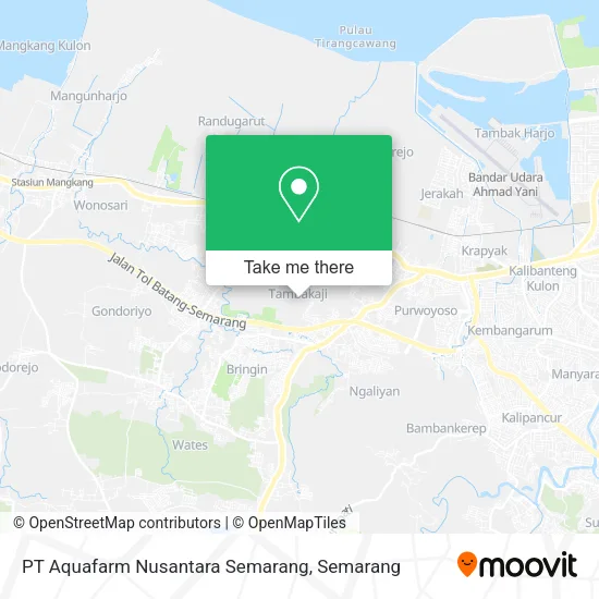 PT Aquafarm Nusantara Semarang map