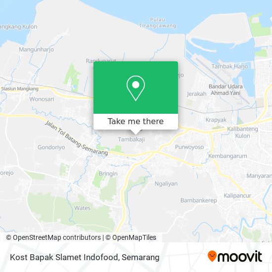 Kost Bapak Slamet Indofood map