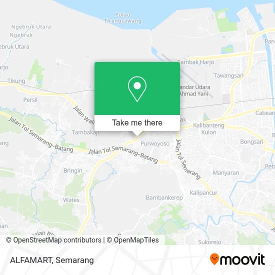ALFAMART map