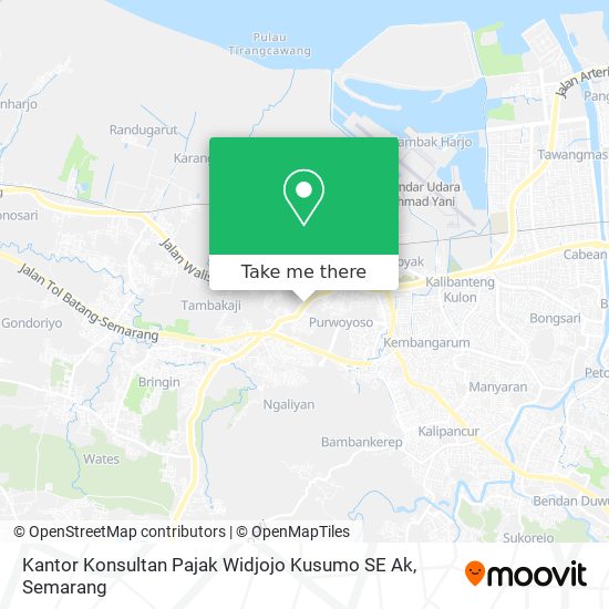 Kantor Konsultan Pajak Widjojo Kusumo SE Ak map