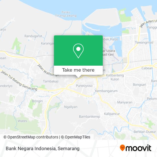 Bank Negara Indonesia map