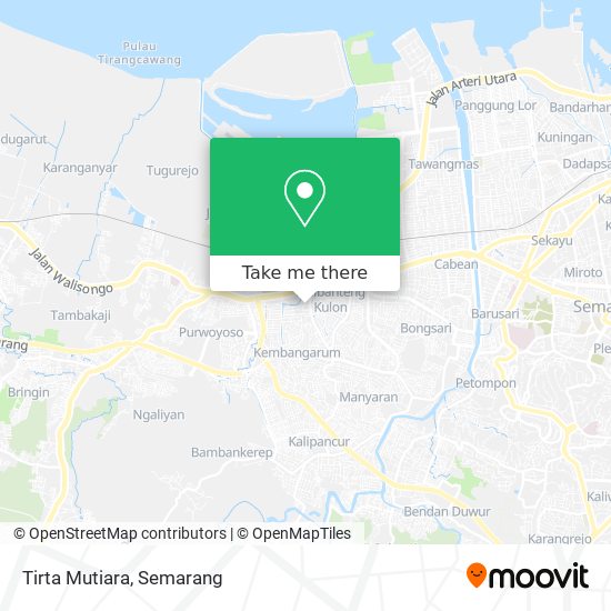 Tirta Mutiara map