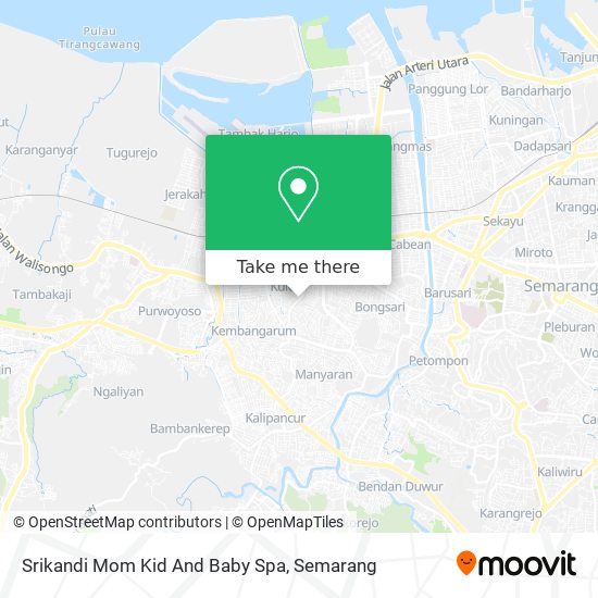 Srikandi Mom Kid And Baby Spa map