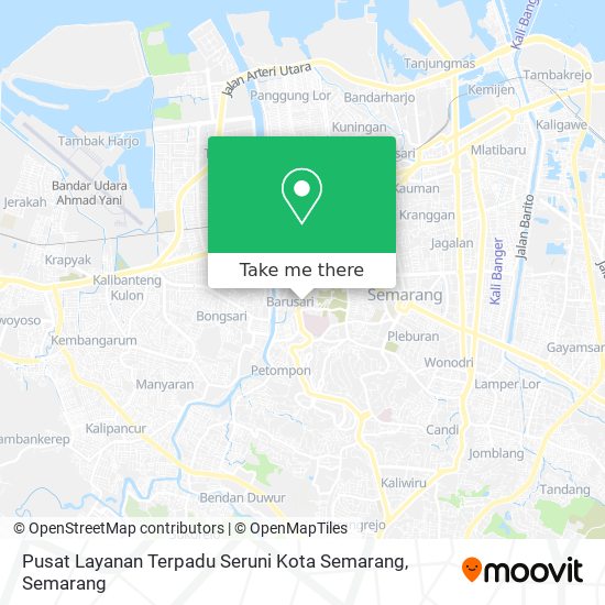 Pusat Layanan Terpadu Seruni Kota Semarang map