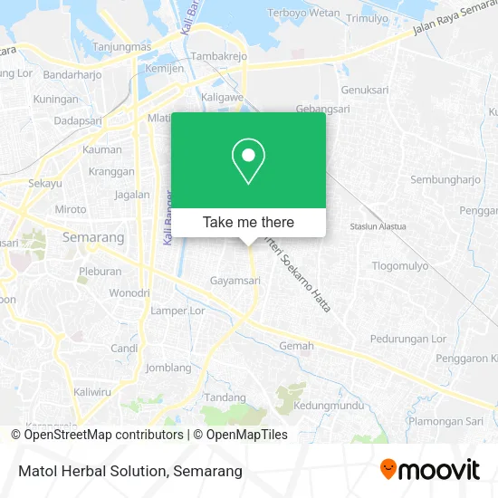 Matol Herbal Solution map