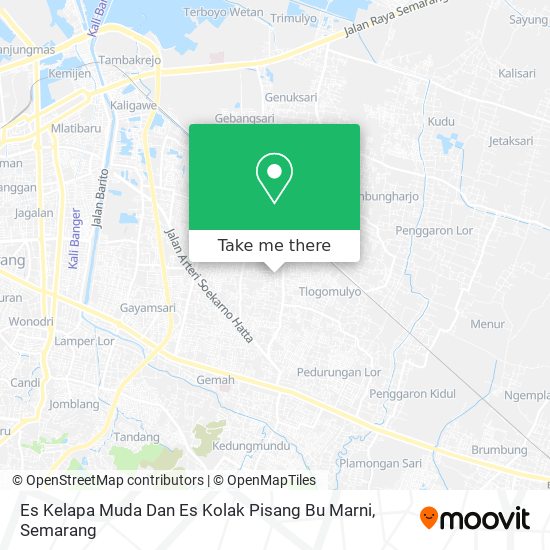 Es Kelapa Muda Dan Es Kolak Pisang Bu Marni map