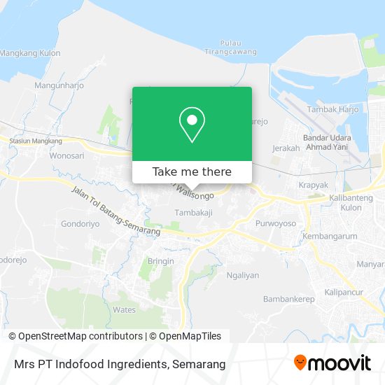 Mrs PT Indofood Ingredients map