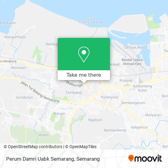 Perum Damri Uabk Semarang map
