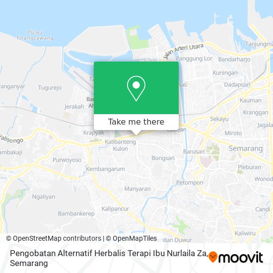 Pengobatan Alternatif Herbalis Terapi Ibu Nurlaila Za map