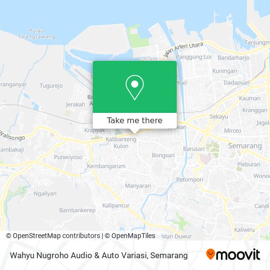 Wahyu Nugroho Audio & Auto Variasi map