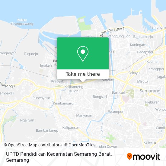 UPTD Pendidikan Kecamatan Semarang Barat map