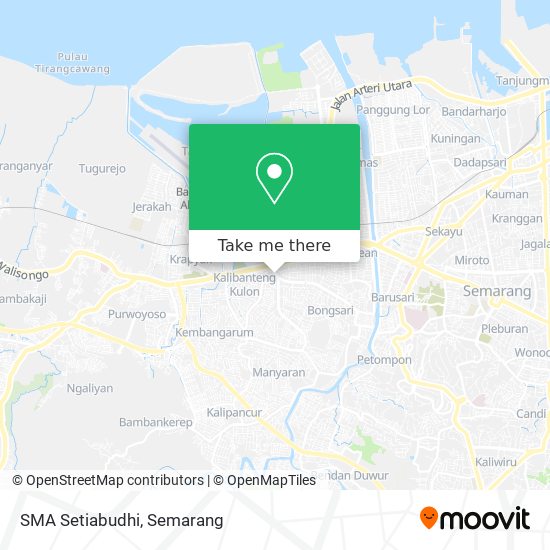 SMA Setiabudhi map