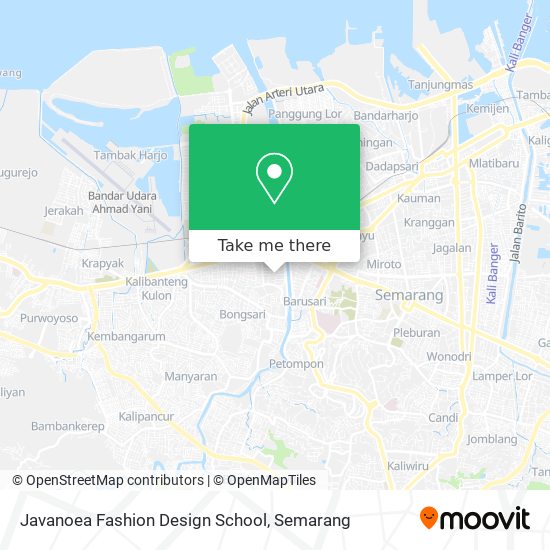 Javanoea Fashion Design School map