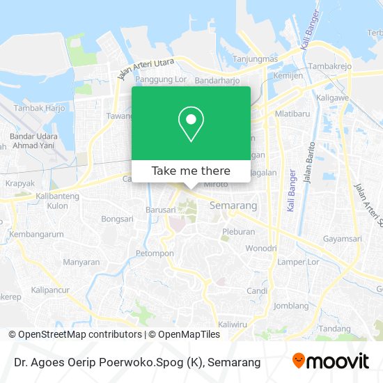 Dr. Agoes Oerip Poerwoko.Spog (K) map