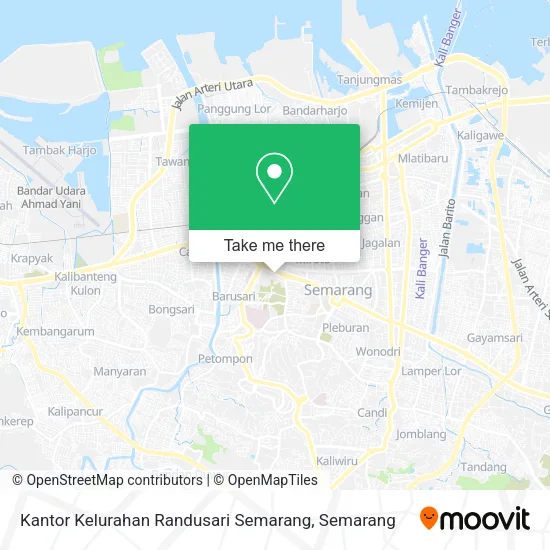 Kantor Kelurahan Randusari Semarang map