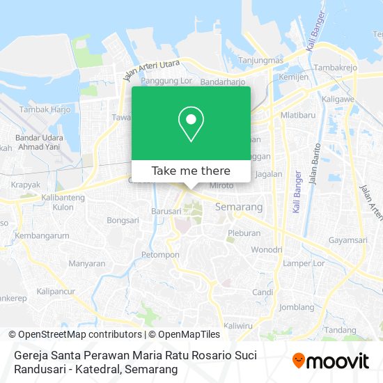 Gereja Santa Perawan Maria Ratu Rosario Suci Randusari - Katedral map