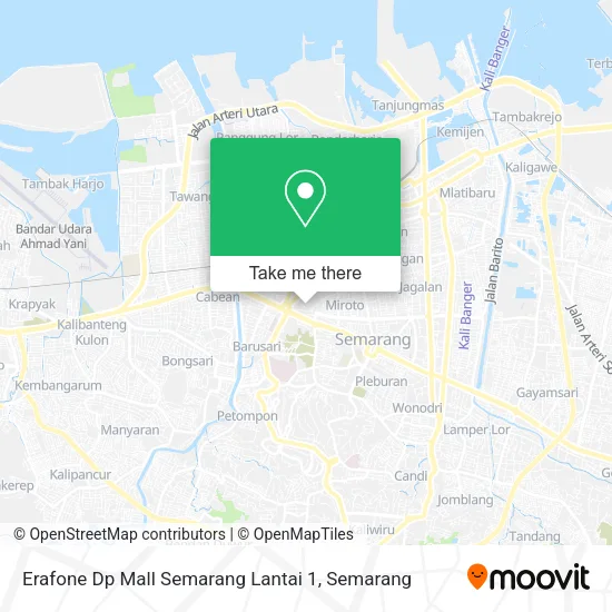 Erafone Dp Mall Semarang Lantai 1 map