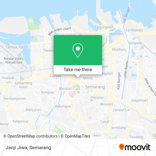 Janji Jiwa map